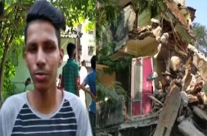 Maharashtra young man saved 75 people building collapse