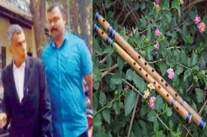 Man claiming himself as Lord Krishna throws flute on judge
