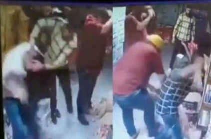 man lost 15 lakh from his shop after thrashed by a gang