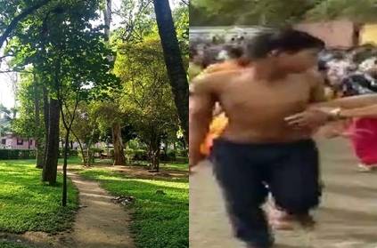 Man Thrashed, Paraded Naked For Allegedly Harassing Woman In Park