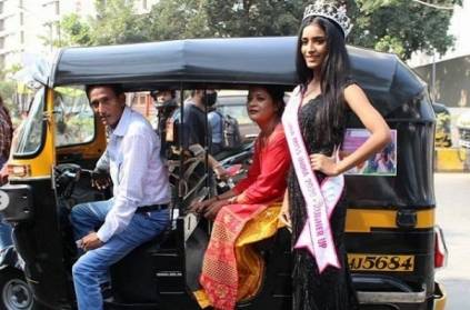 Manya Singh, Miss India 2020 Runner Up, Arrives In Father\'s Auto