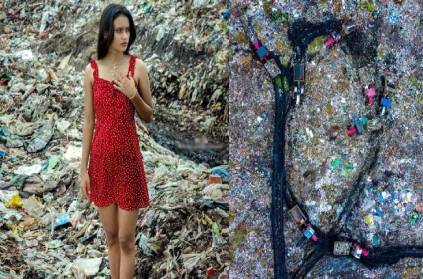 Miss Jharkhand walking rubbish mound environmental harm