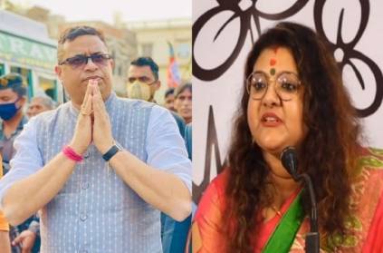 mp saumitra khan\'s wofe joins tmc and mp wants to divorce her