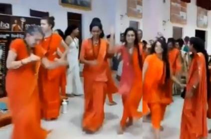 Nithyananda disciples dance video, Netizens reacts