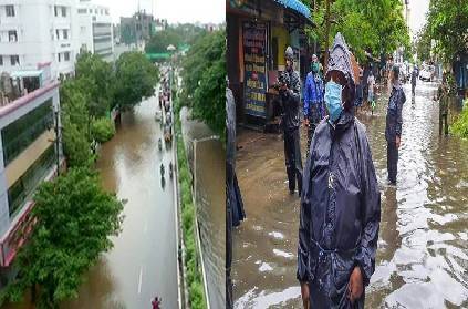 nivar cyclone pondicherry heavy rainfall inside houses flood details