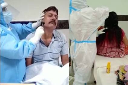 Odisha video nurse serving patients with corona virus