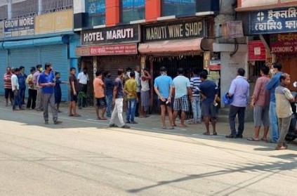 opening of whin shops in Assam before curfew relaxation