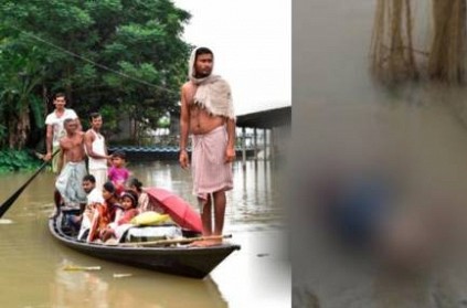 3 year old boy washed ashore in Bihar Disturbing photo