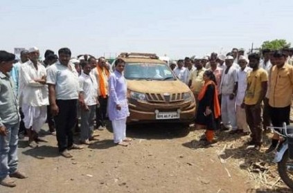 Doctor gift a car with cow dung on his daughter marriage