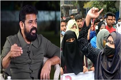 Hijab Issue: Director ameer slammed the BJP Government