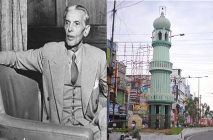 Jinnah tower on MG road in Andhra’s Guntur painted in tricolour