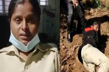maharashtra pregnant forest staff pulled hair and beaten