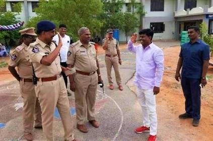 Photo of Andhra inspector turned MP saluting former boss goes viral