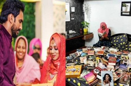 Viral Kerala Man Gifts His Wife 100 Books As Mehr For Wedding