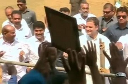 plus two student shouted in rahul gandhi campaign in kerala