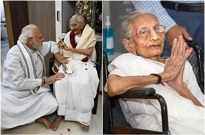 PM Narendra Modi Mother Hiraben Passed away at 99