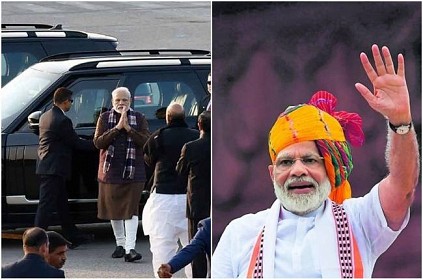PM Stops Car To Accept Portrait Of His Mother In Shimla