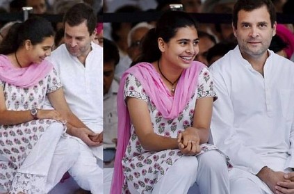 Rahul Gandhi with Priyanka Gandhi daughter Miraya Vadra viral pic