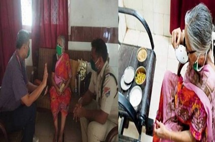 Railways officers rescue of 70 year old woman thrown out by son