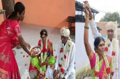 romantic king married his 65-year-old girlfriend in Mysore