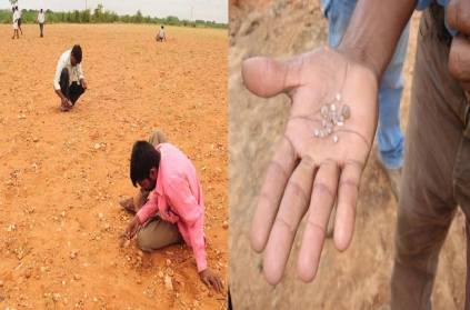 rumor that diamonds were available in Andhra Pradesh