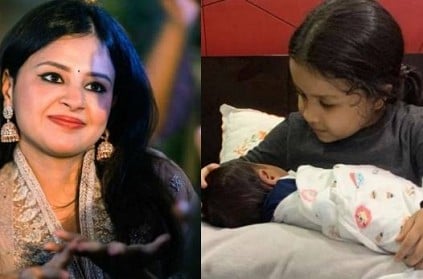 Sakshi Dhoni shares pics of daughter Ziva holding a baby