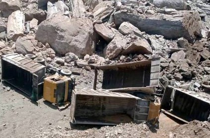 Several workers feared trapped in stone quarry collapse in Karnataka