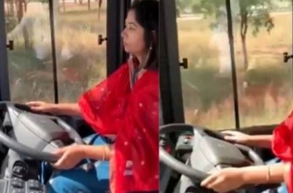 Shikha IAS : BMTC MD akes Bus Wheel For A Test Drive In Bangalore