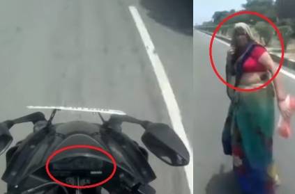Shocking Yamaha Rider over speeding video goes viral