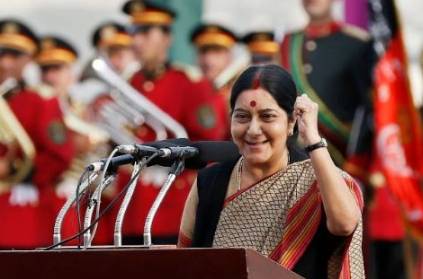 Sushma Swaraj had threatened to don a white saree, shave off her head