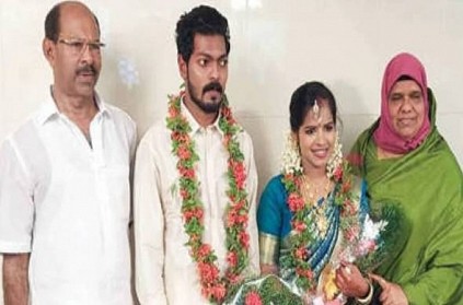 Tamil girl brought up by Malayali family gets married viral