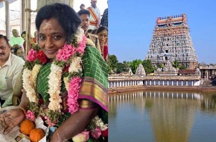 Tamilisai soundararajan about chidambaram natarajar temple visit