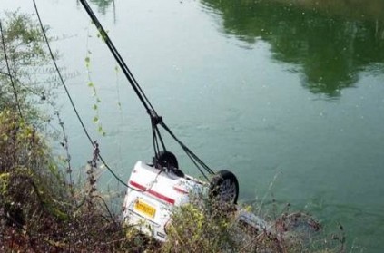 Telangana Accident 3 Of A Family Drown After Car Falls Into Canal