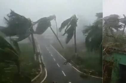 \'The sound and the fury\' video shows the landfall at Puri by Fani