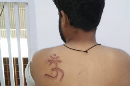 Tihar Jail superintendent tattooed \"Om\" on Prisoner Nabir back