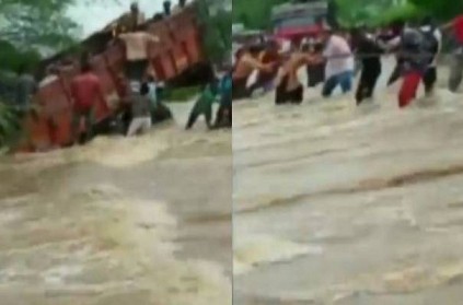 Truck Swept Away With Schoolgirls Onboard in Rajasthan