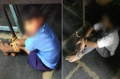 Two School Boys Allegedly Tied To Bench By Headmistress