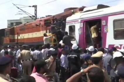 Two trains have collided at Kacheguda Railway Station