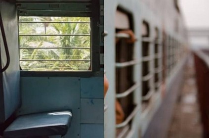 UP iron rod pierced through passenger sit in train window seat