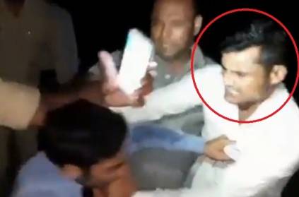 UP Journalist Thrashed By Railway Cop video goes viral