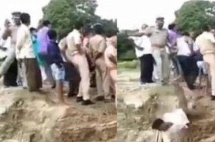 Uttar Pradesh police officer kicks Youth, video goes viral