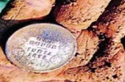 Victorian-era coins found in Andhra Pradesh temple ruins