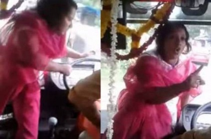 WATCH: Kerala Woman arguments with bus conductor video goes viral