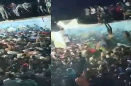 WATCH: Roof collapses during Muharram celebrations in AP