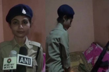 Woman constable ties rakhi on her martyr brother\'s gun in Chhattisgarh