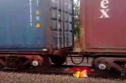 woman got a great escape after goods train passed over her
