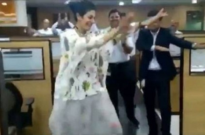 women CEO Dancing to encourage employees-viral video