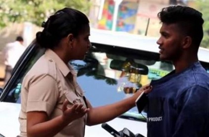 Youth Proposing lady police, Video goes viral on internet