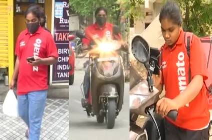 YouTuber helped a young girl zomato delivery Hyderabad