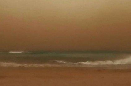 A filmmaker has filmed a massive dust storm in Australia